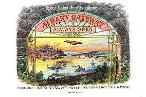 Albany Gate cigar box label