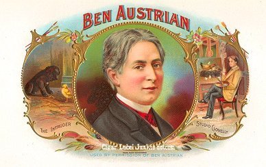 Ben Austrian cigar box label