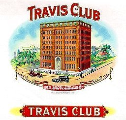 Travis Club- cigar box label