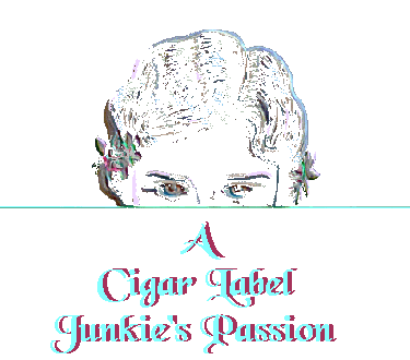 cigar label art logo