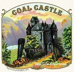 Coal Castle- cigar box label