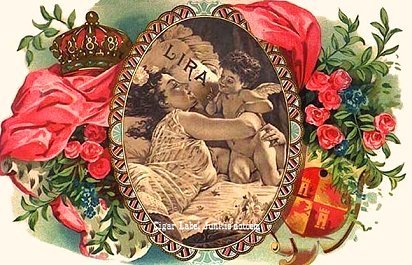Lira- cigar box label