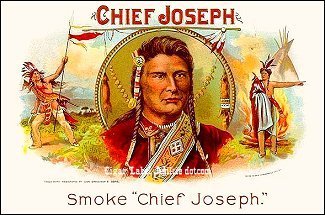 chief jo inner cigar label