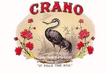 Crano- cigar box label