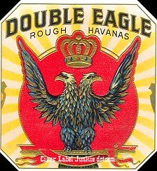Double Eagle- cigar box label