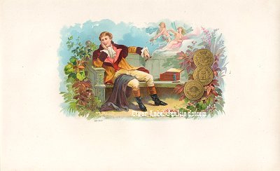 Dulce Calma inner cigar label