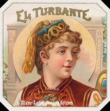El Turbante cigar label