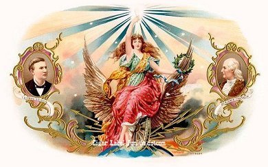 Electra cigar box label