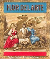 FD Arte outer cigar box label