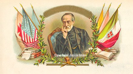 Guiseppi Mazzini- cigar box label