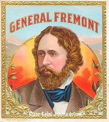 Gen Fremont outer cigar label