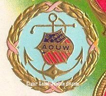 ancient order of united workmen- cigar box label