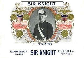 Sir Knight- cigar box label