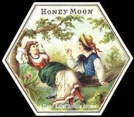 Honey Moon_2 cigar label
