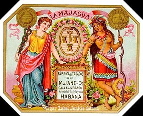La Majagua cigar label