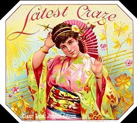 Latest Craze- cigar label