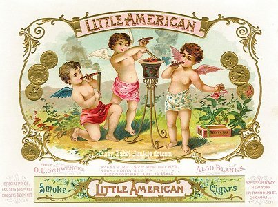 Little Americans- cigar box label