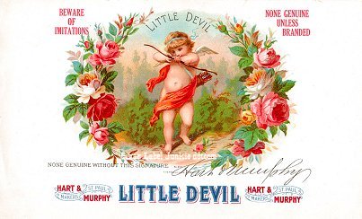 Little Devil inner cigar label