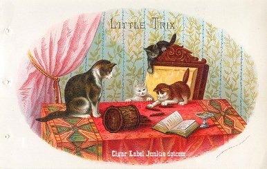 Little Trix- cigar box label