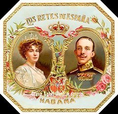 Los Reyes cigar label