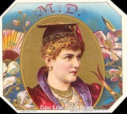 MD 2 cigar label