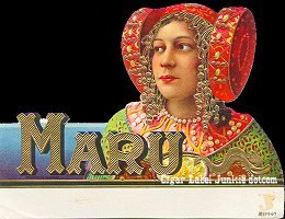 Maru seal cigar box label