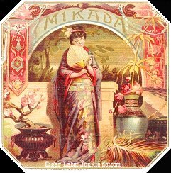 Mikada- cigar label