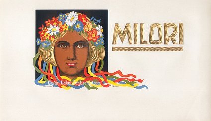Milori inner cigar label