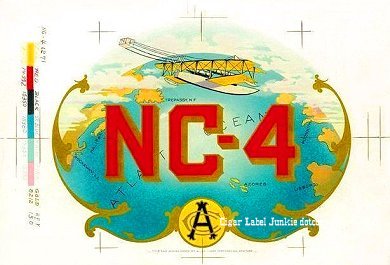 NC4- cigar box label