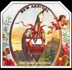 New Arrival cigar label