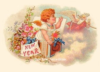New Year-cigar box label