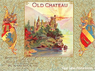 Old Chateau- cigar box label