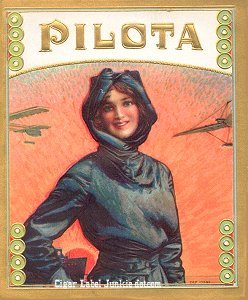 Pilota- cigar box label