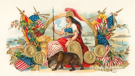 Potencia- cigar box label