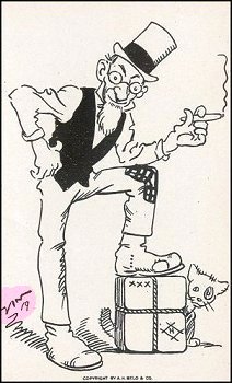 Uncle Jake- cigar box label