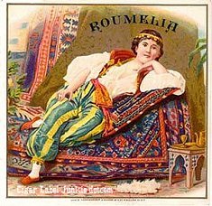 Roumklia cigar label