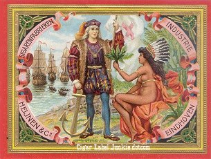 Sigaren Dutch cigar box label