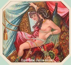 Speckled Sumatra cigar label