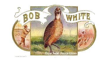 Bob White- cigar box label