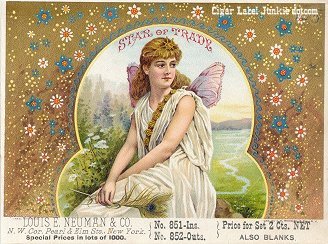 Star Trade cigar box label