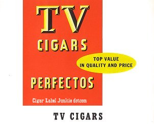 TV Cigars inner cigar label