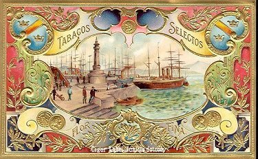 Tabacos Selectos cigar label