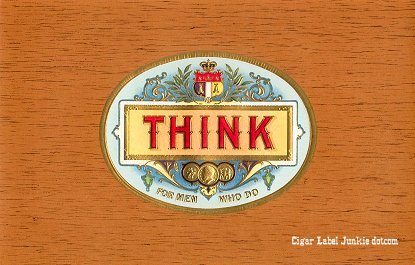 top brand cigar box label