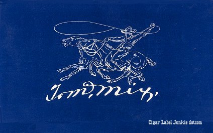 top sheet cigar box label