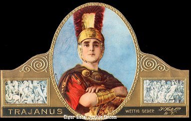 Trajanus seal cigar label