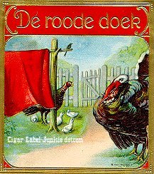 De Roode- cigar box label